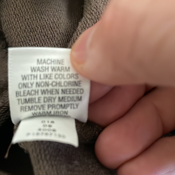 Mossimo Shacket- dark Taupe-Brown Short sleeves Half button Front pocket- Latge - Picture 10 of 10